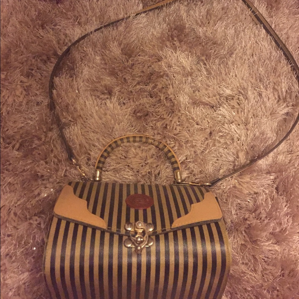 Vintage Glam Structured Bag